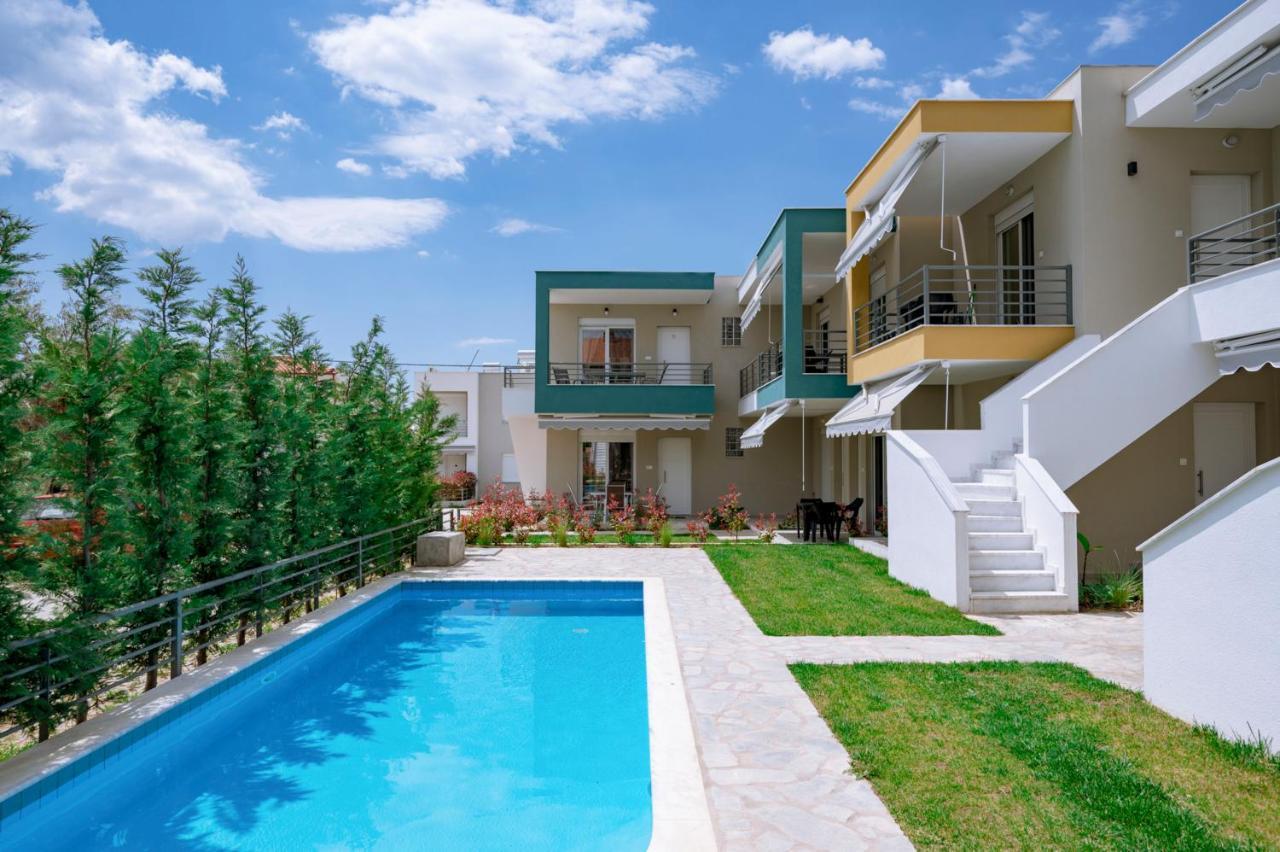 شقة Danai & Palm Residential Complexes Ofrínion المظهر الخارجي الصورة