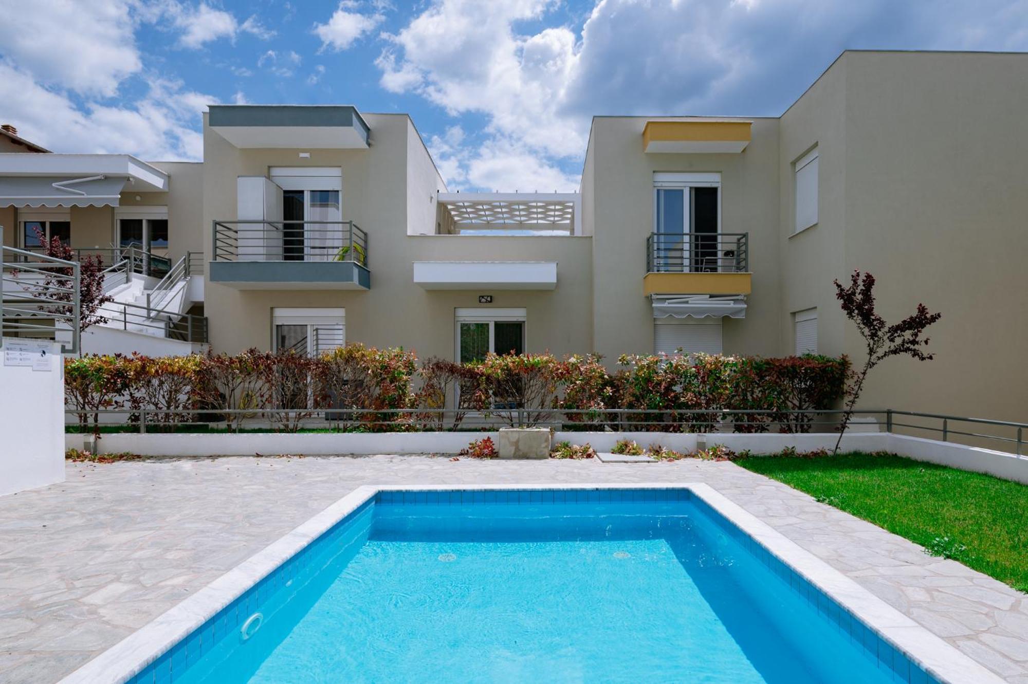 شقة Danai & Palm Residential Complexes Ofrínion المظهر الخارجي الصورة
