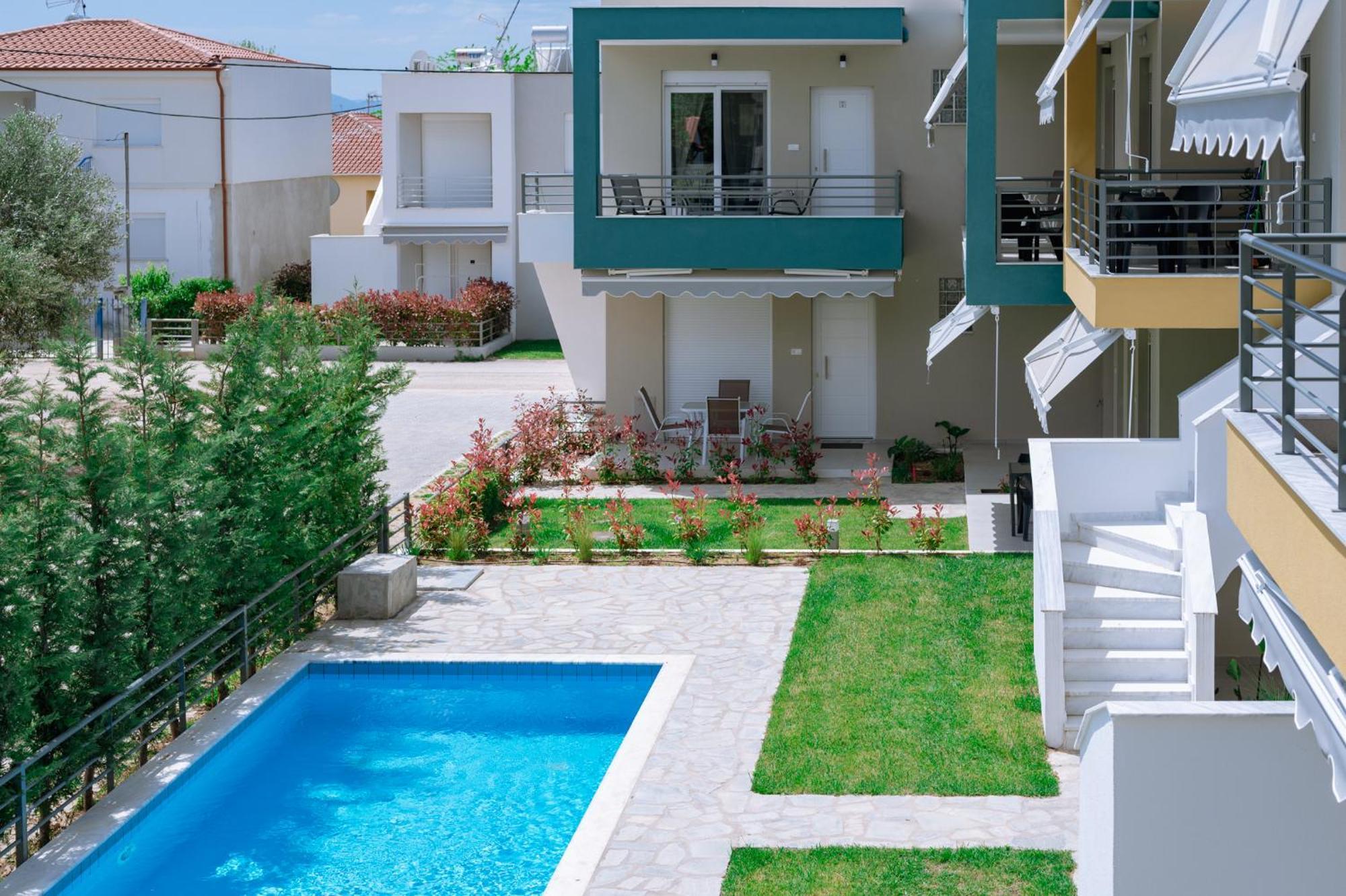 شقة Danai & Palm Residential Complexes Ofrínion المظهر الخارجي الصورة